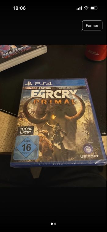 Jeux ps4 Farcry primal 