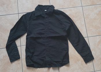 Chemise noire 9 10 ans