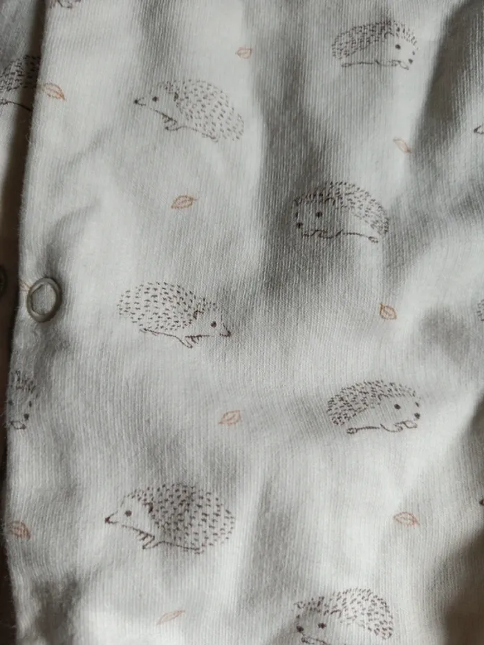 Pyjama hérisson Bouchara 9 mois - photo numéro 5