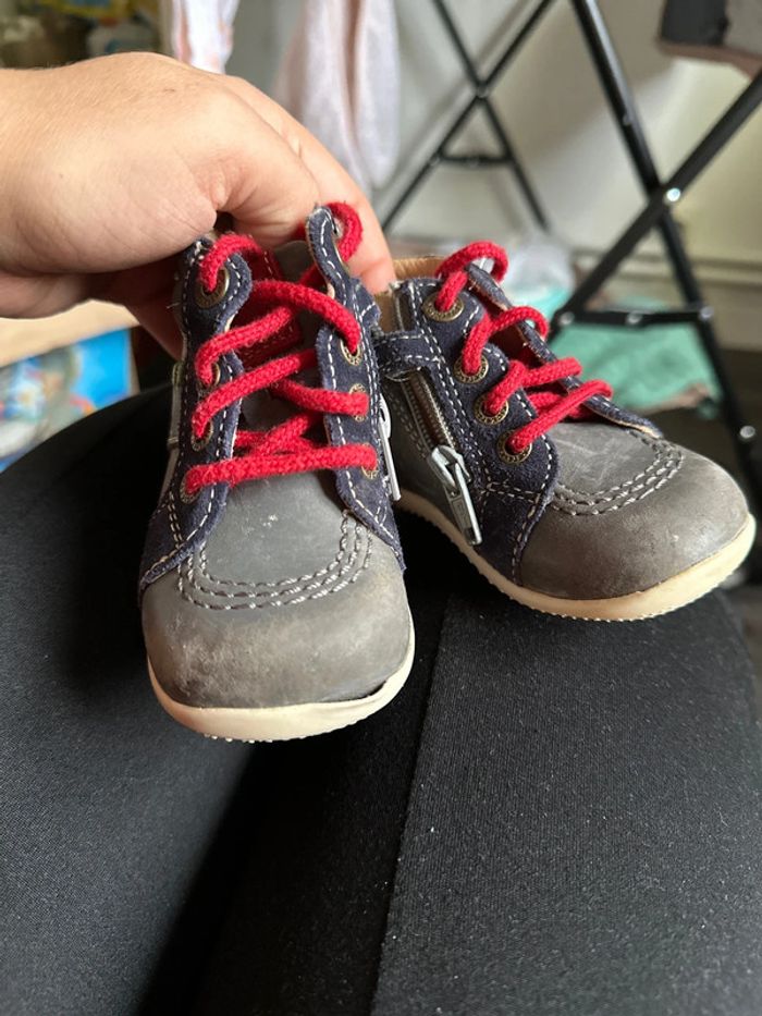 Bottes taille 21 en cuir