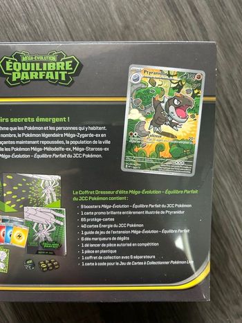ETB Pokémon Mega Évolution Équilibre Parfait 