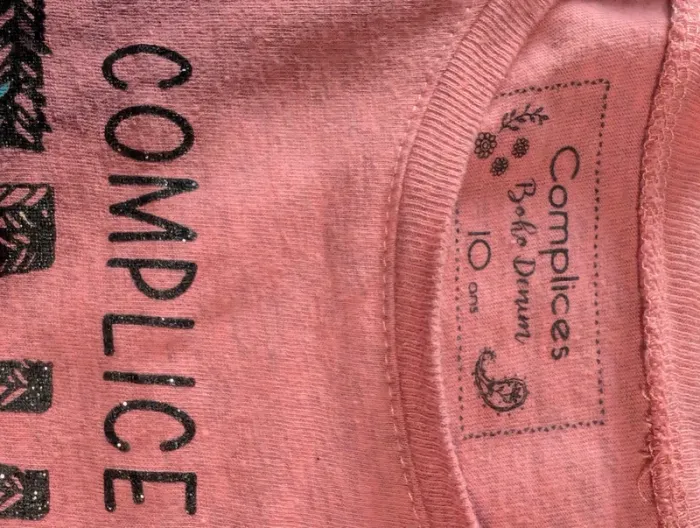 T-shirt manche longue 10 ans Complices - photo numéro 3