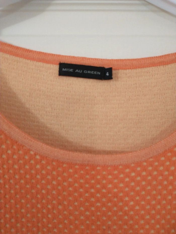 Débardeur mise au green taille 4 coloris orange - photo numéro 2