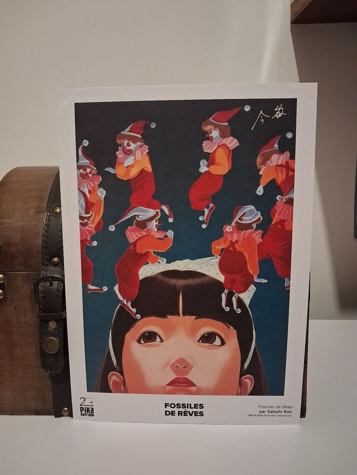 Ex-Libris Ex Libri Shikishi Fossiles de rêves Ex Libris