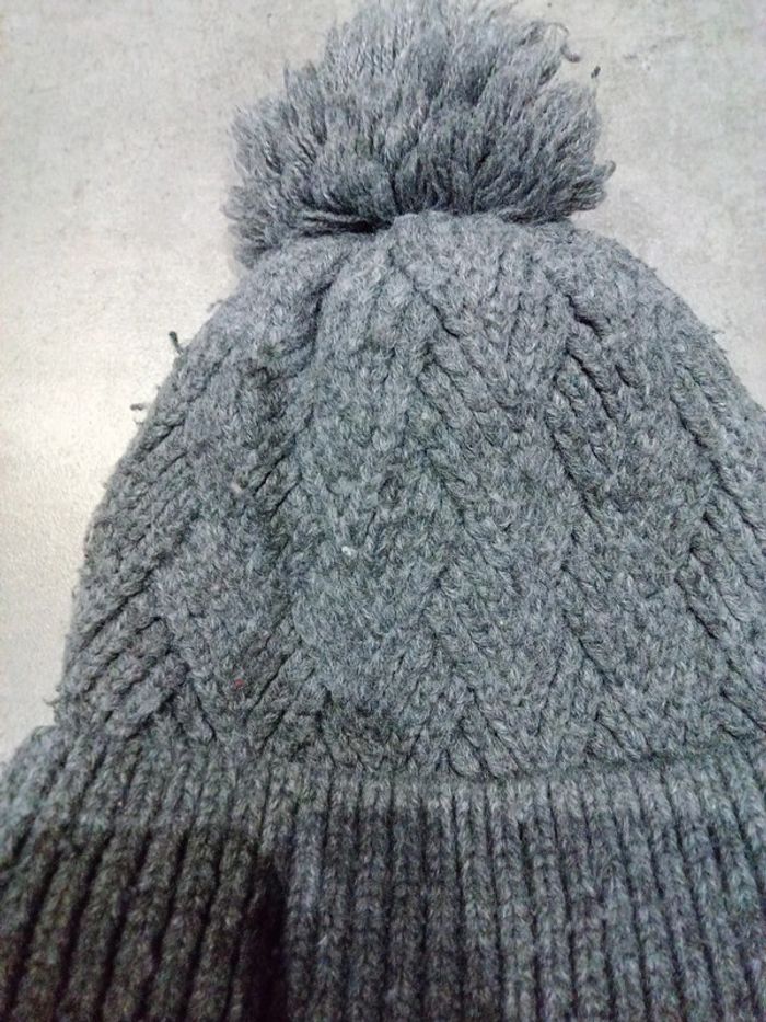 Accessoire Bonnet pompon Garçon 54 cm - photo numéro 2