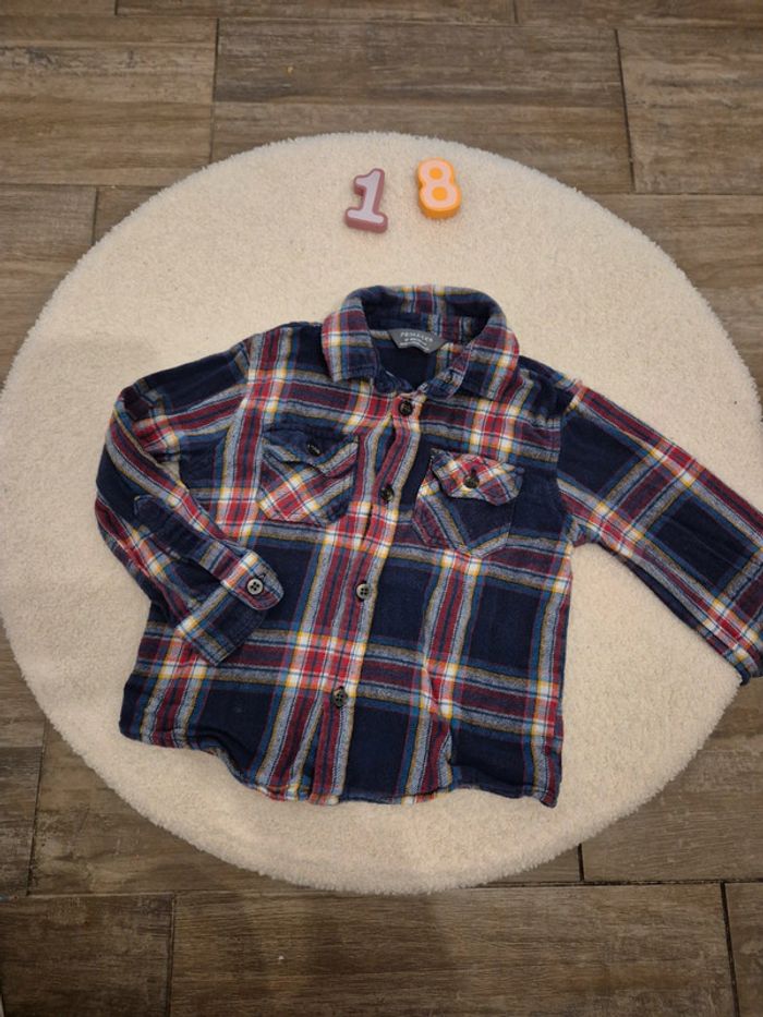 Chemise a carreaux