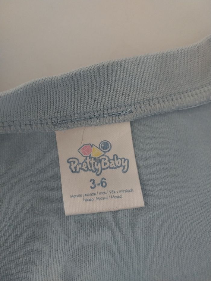 Pyjama léger bébé Pretty Baby – 3/6 mois - photo numéro 4