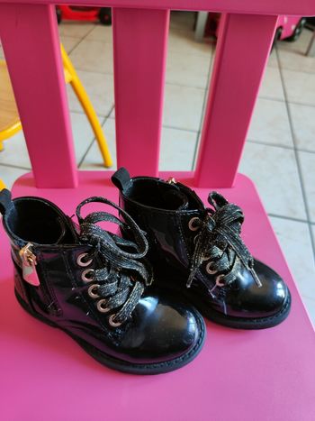 Bottines vernies
