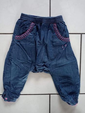 Sarouel fille 23 mois 86 cm