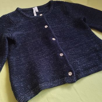 Gilet fille 23 mois Orchestra comme neuf !