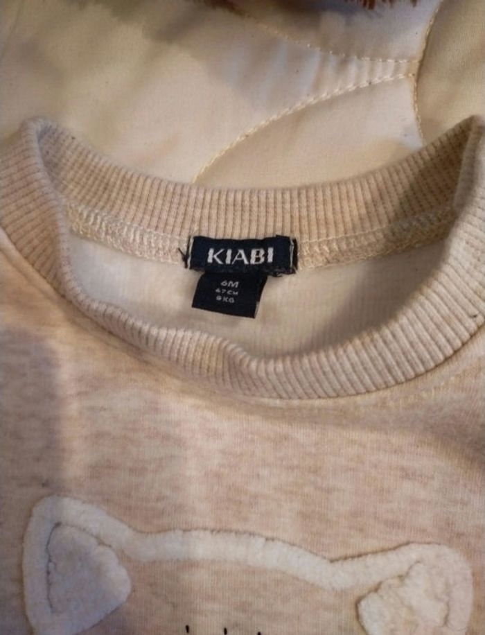 Pull couleur crème, 6 mois Kiabi - photo numéro 3