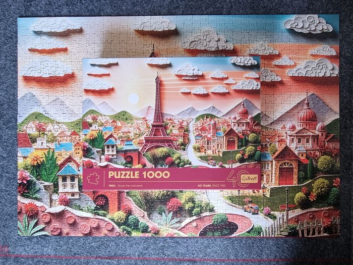 Puzzle Trefl 1000 pièces Paris - photo numéro 2