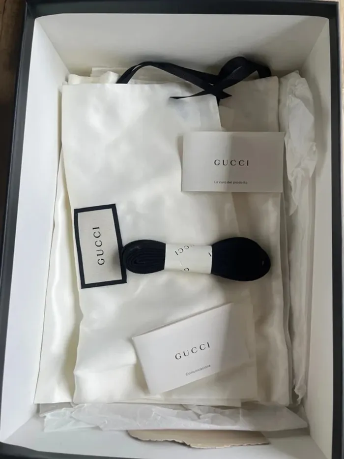 Sneakers Gucci Montante Monogramme Noir 36 - photo numéro 6
