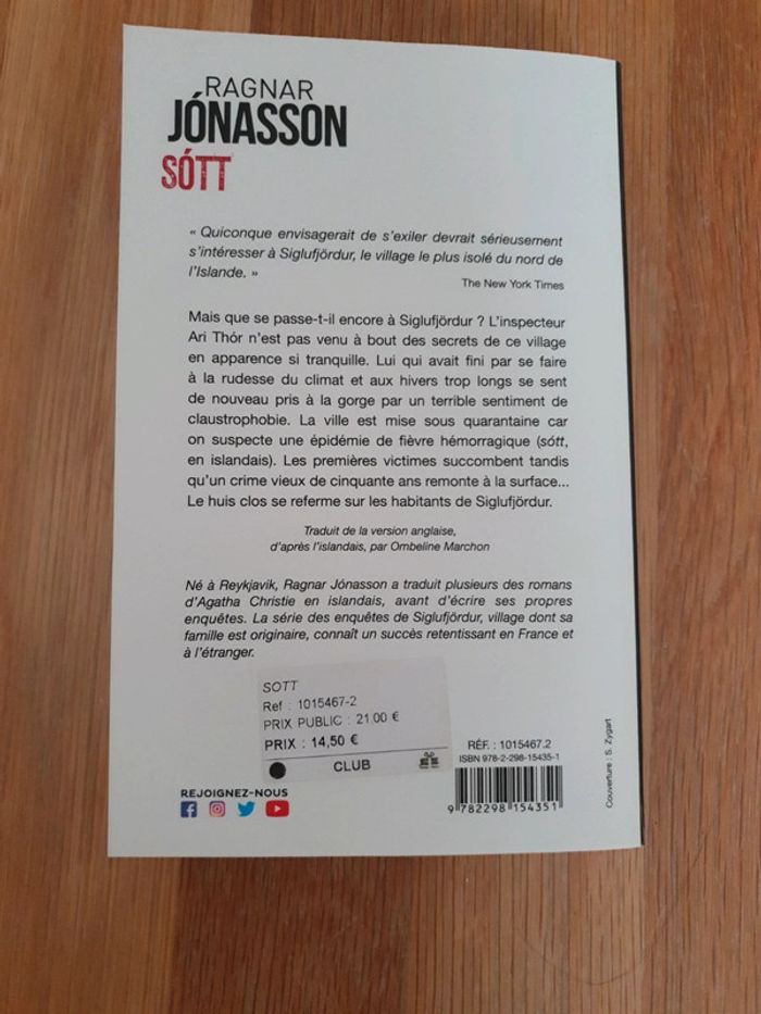 Livre Sott - photo numéro 2