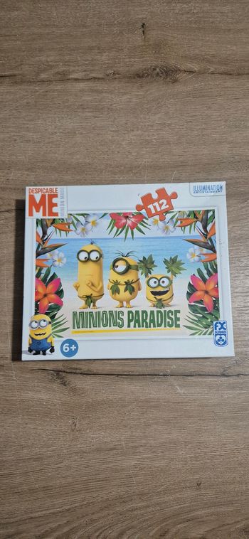 Puzzle Minions Paradise 112 pièces