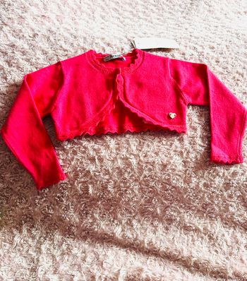 MAYORAL Gilet / Bolero Couleur Framboise - 12 mois / 80 cm