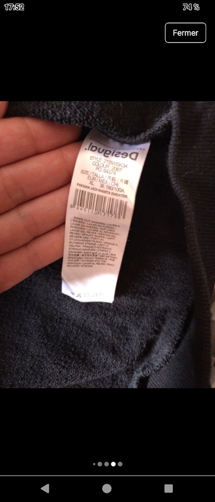 Sweat Desigual Disney - photo numéro 7