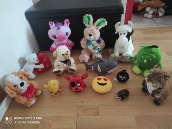 Lot peluches