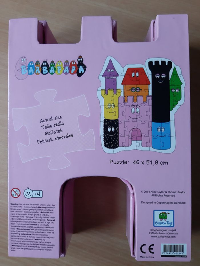 Puzzle 36 pièces Barbapapa - photo numéro 2