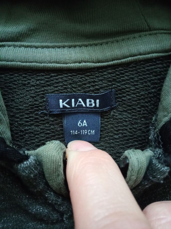 Sweat zippé Kiabi 6ans - photo numéro 3