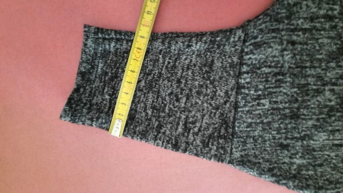 Haut manches courtes gris chiné - photo numéro 7