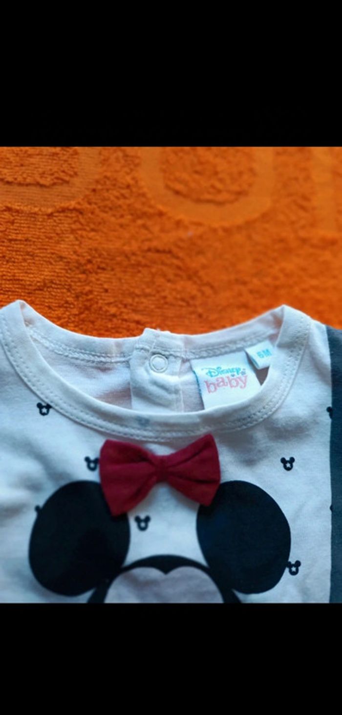 Mignon ensemble Mickey 6 mois - photo numéro 2