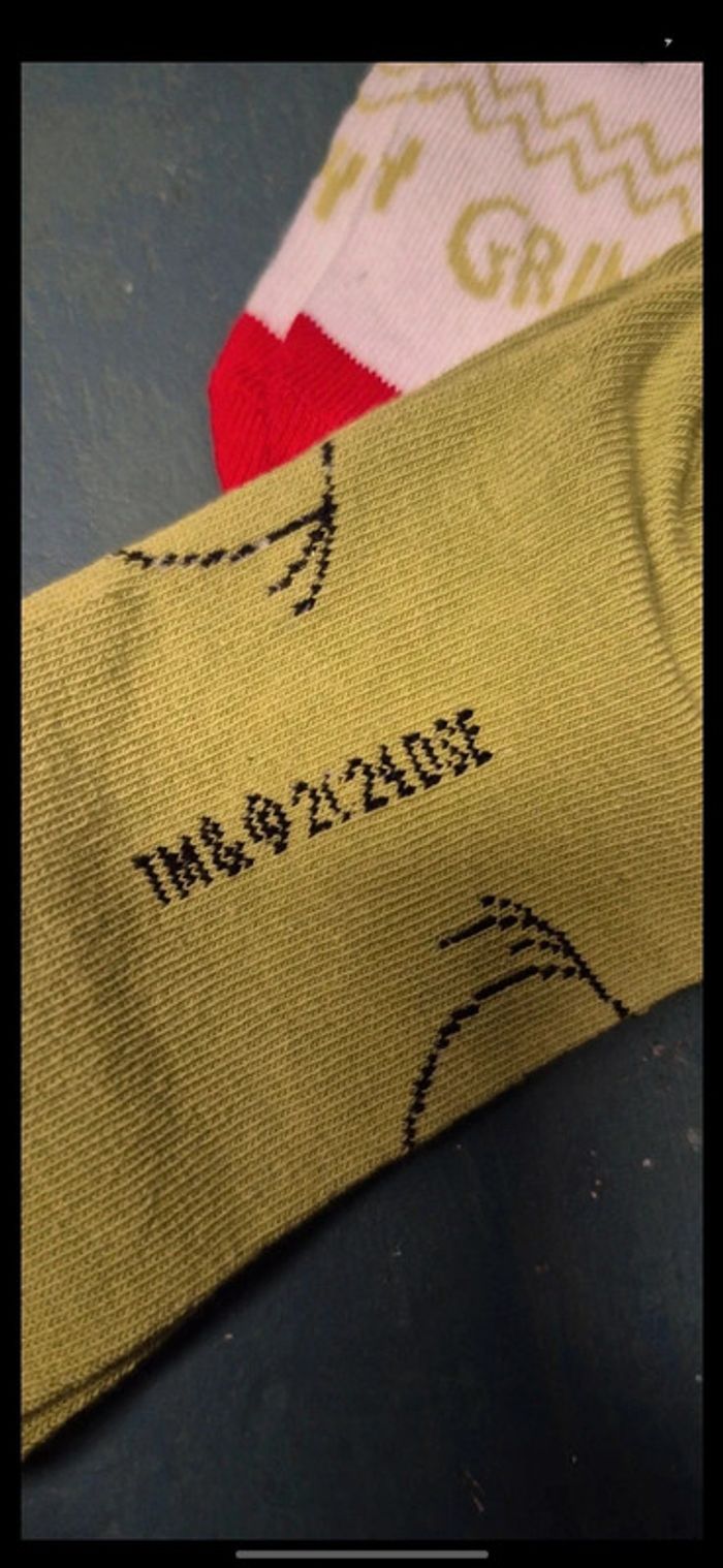 Paire de chaussettes the grinch - photo numéro 5
