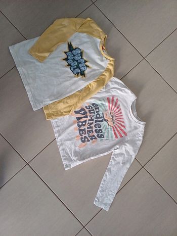 Lot 2 manches longues 8 ans tao et dpam