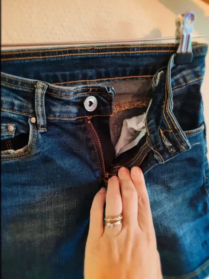 Short en jean taille 34 XS - photo numéro 6