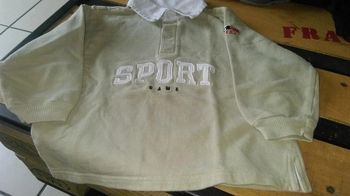 Polo manches longues 4 ans