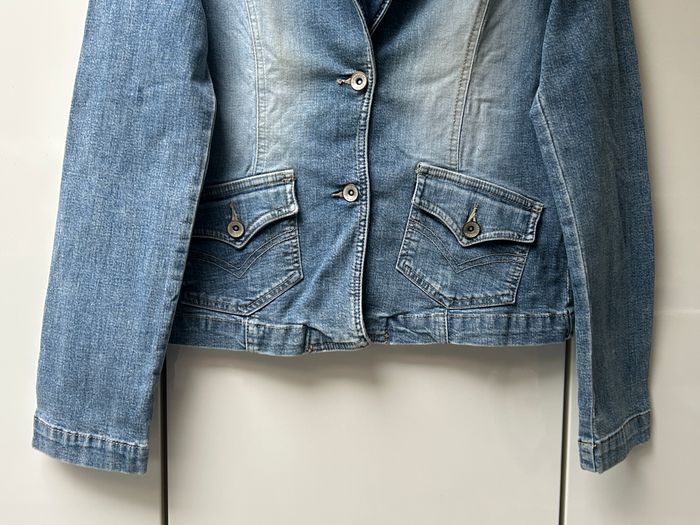 Veste en jean bleue Clockhouse - Taille 42 - photo numéro 3