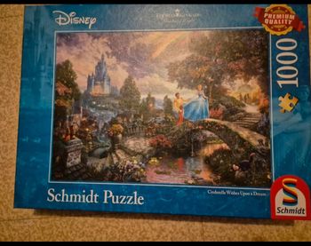 Puzzle disney schmidt 1000 pièces "cendrillon "