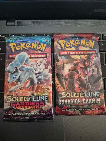Boosters Pokémon Soleil et Lune