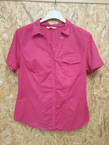 Chemise manches courtes Camaïeu taille 40