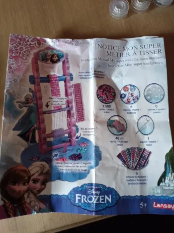 Machine à tisser enfants reine des neiges