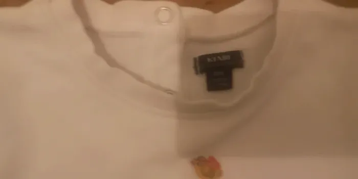 Pull blanc et moutarde kiabi 18 mois - photo numéro 3