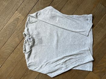 Tee-shirt gris Petit Bateau 8 ans