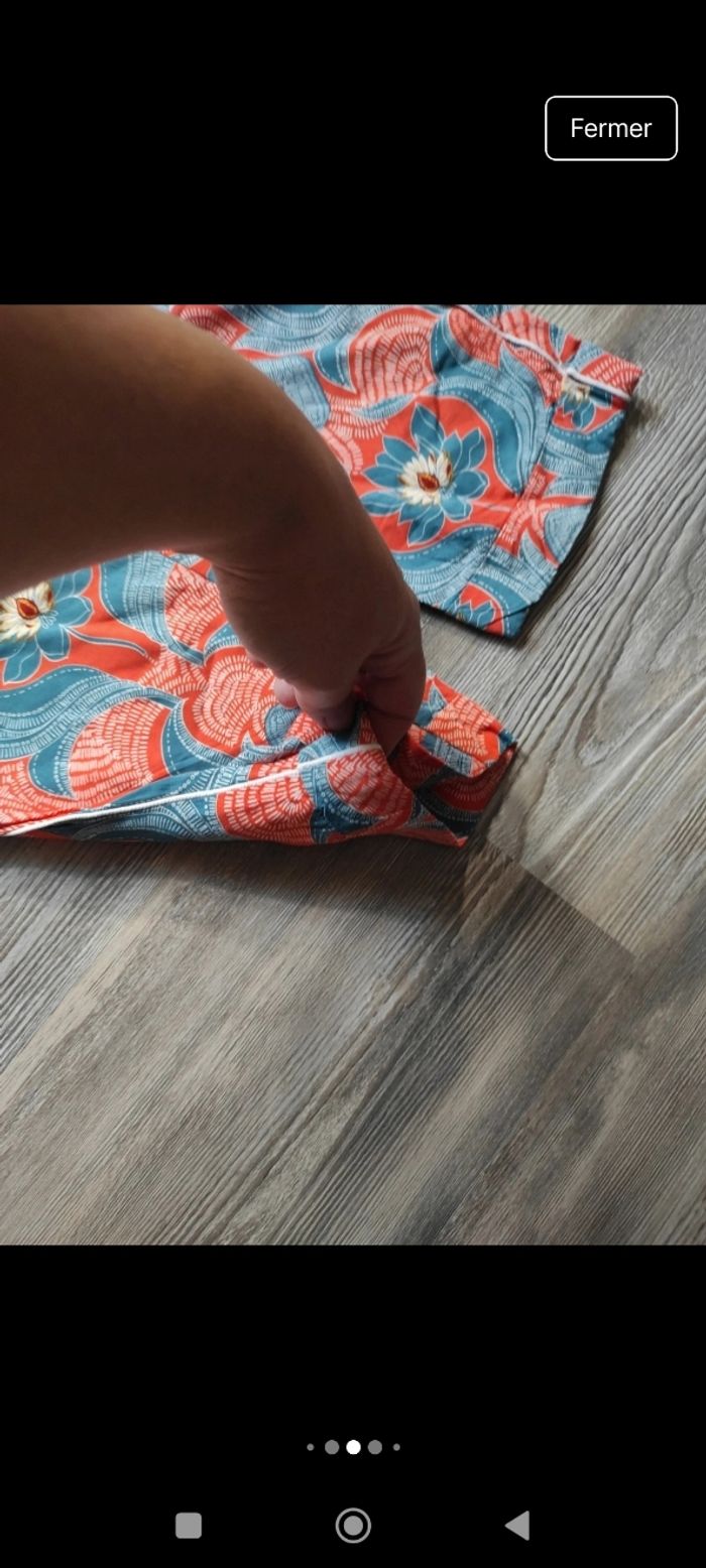 Pantalon fin imprimé Camaïeu - photo numéro 6