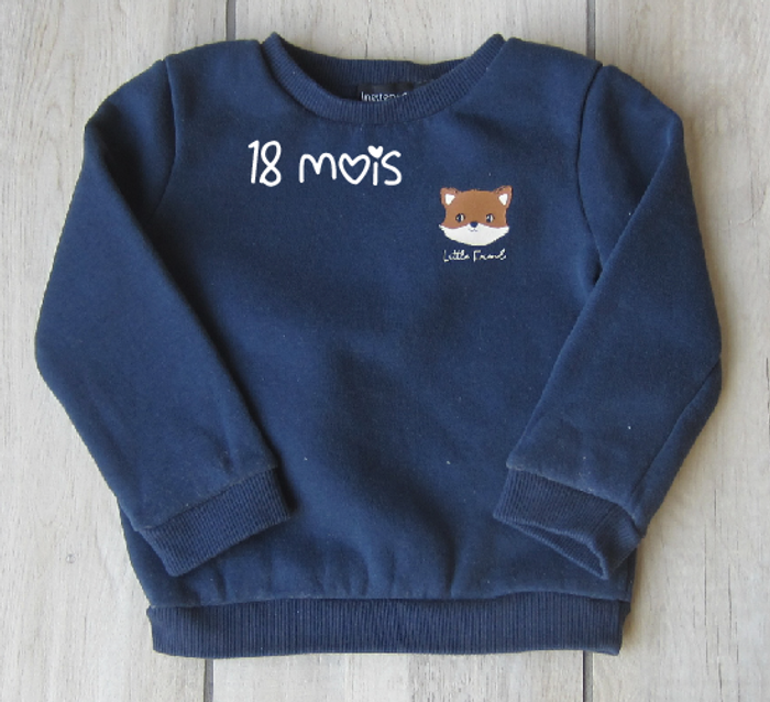 Sweat shirt 18 mois