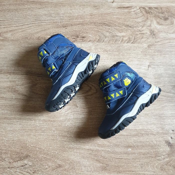 💙 Bottines fourrées à scratchs pointure 26 Lupilu #emyfleury_pointure26garçon - photo numéro 3