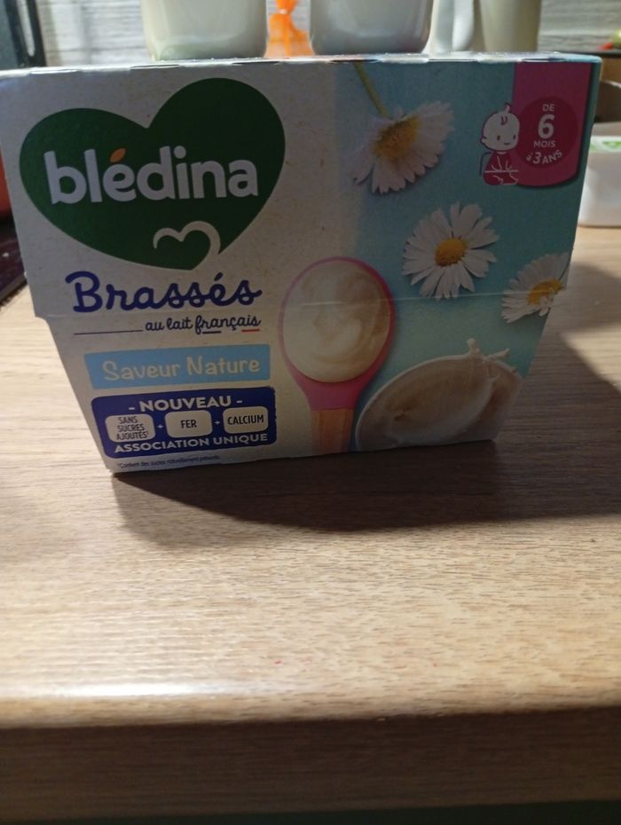 Brassés nature blédina