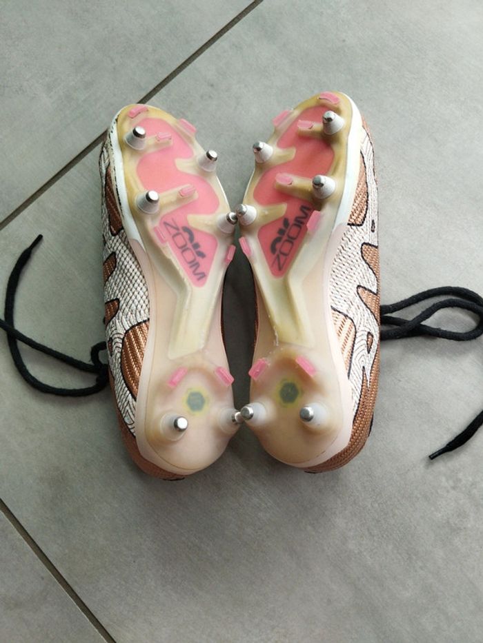 Chaussures foot Nike zoom Mercurial vapor 15 elite Qatar 38 - photo numéro 2