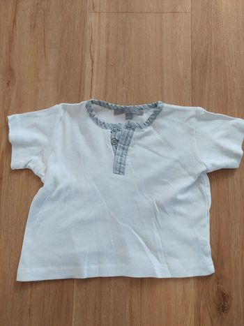 T-shirt YCC blanc 18 mois