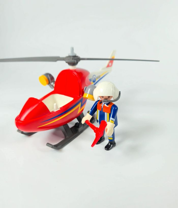 Playmobil Hélicoptère de pompier - photo numéro 4