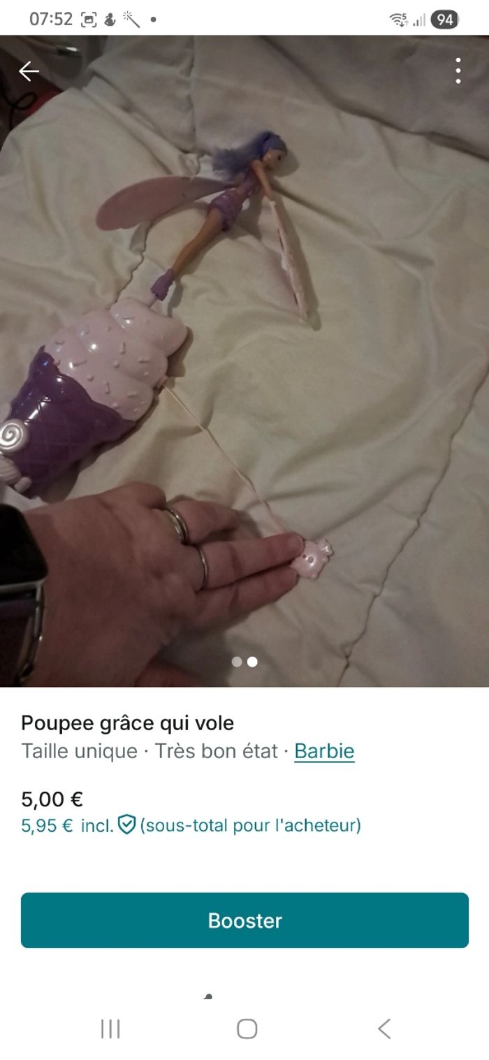 Poupee glace qui vole