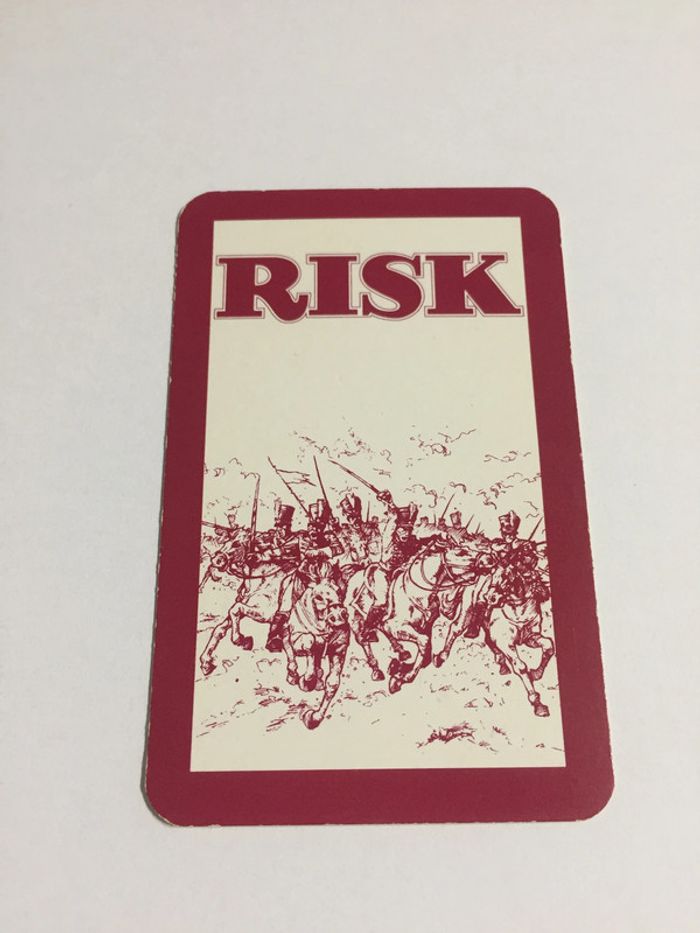 Carte Mongolie pièce détachée jeu de société Risk la conquête du monde Parker #A54 - photo numéro 2