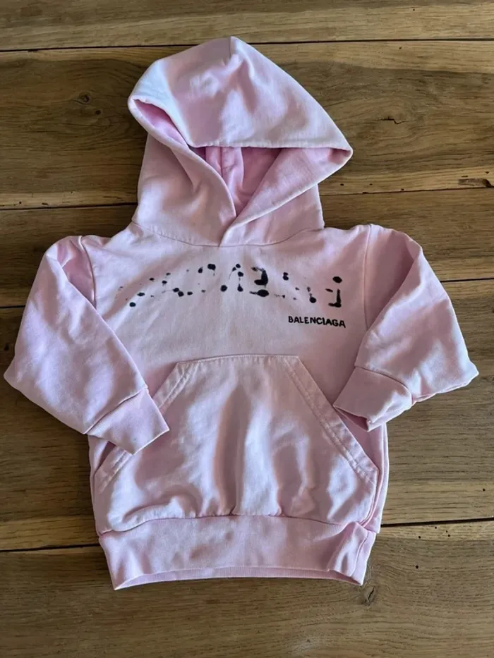 Sweat rose pâle Balenciaga
