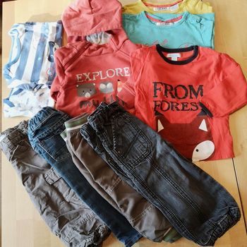 Lot vêtements 18 mois