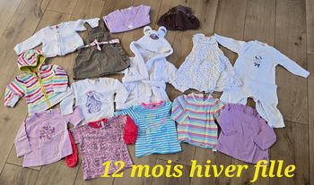 Lot 12 mois hiver fille