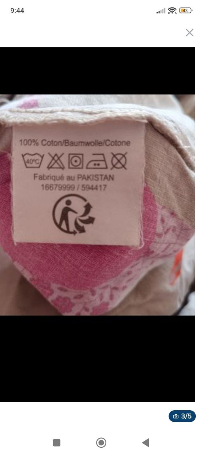 Housse de couette et d'oreiller Chouettes - photo numéro 3